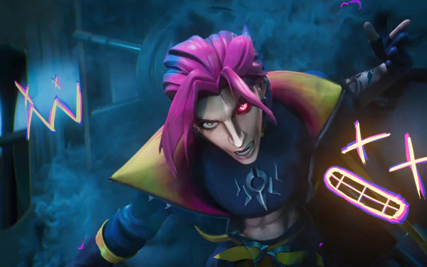 Kayn from League of Legends wields Heartsteel in a dynamic HD wallpaper for desktop backgrounds.