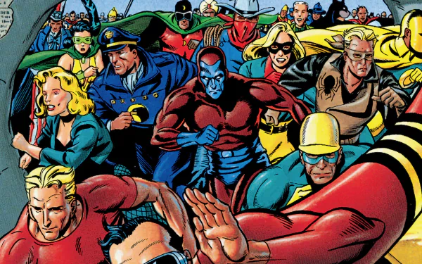 Comic JSA: The Golden Age HD Desktop Wallpaper | Background Image