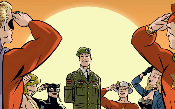 Comic Justice Society of America HD Desktop Wallpaper | Background Image