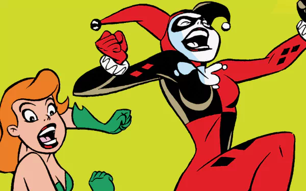 Comic Harley & Ivy HD Desktop Wallpaper | Background Image
