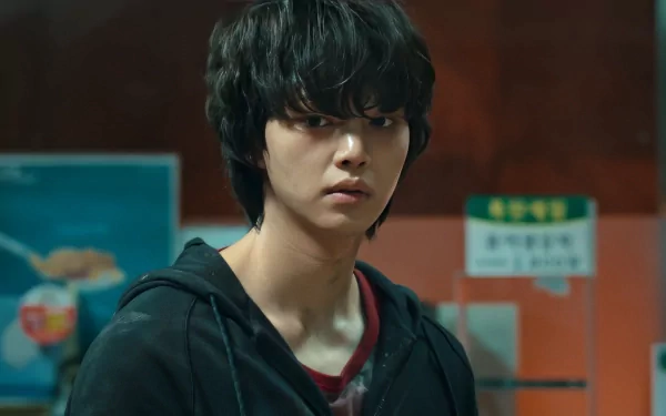 HD desktop wallpaper and background featuring a focused person from the show Sweet Home.