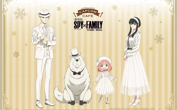 Loid Forger Bond (Spy x Family) Anya Forger Yor Forger Anime Spy x Family Code: White movie HD Desktop Wallpaper | Background Image