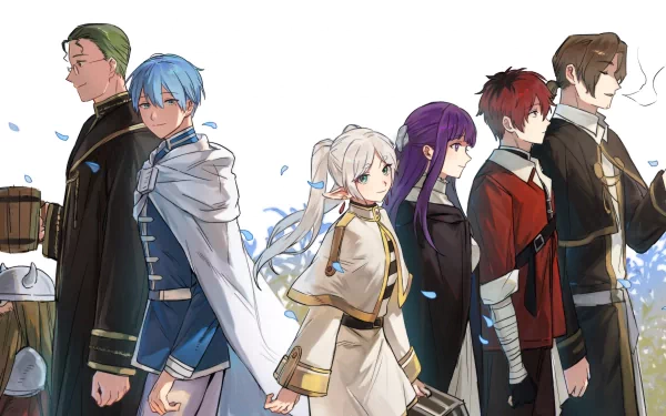 Anime Frieren: Beyond Journey's End HD Desktop Wallpaper | Background Image