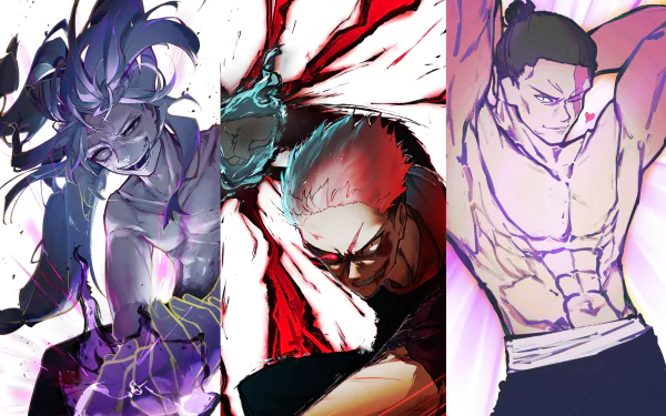  Mahito, Itadori &amp; Todo by そーす 怠樽