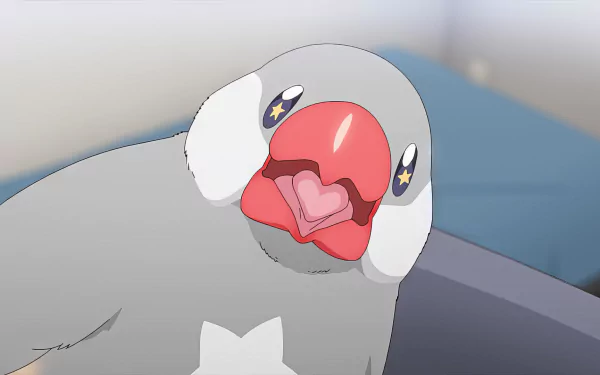 Anime character wallpaper featuring Sasaki and Peeps, HD desktop background.