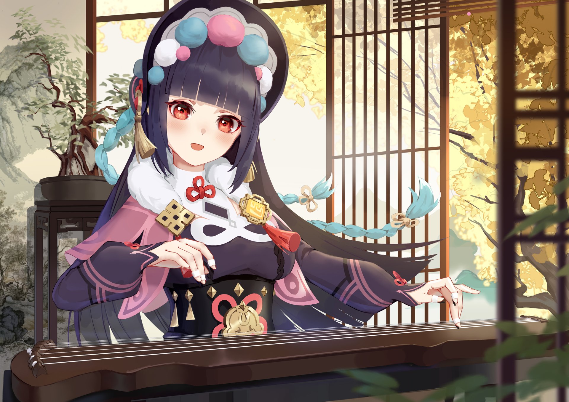 Download Genshin Impact Yun Jin (Genshin Impact) HD Wallpaper by 退堂鼓手