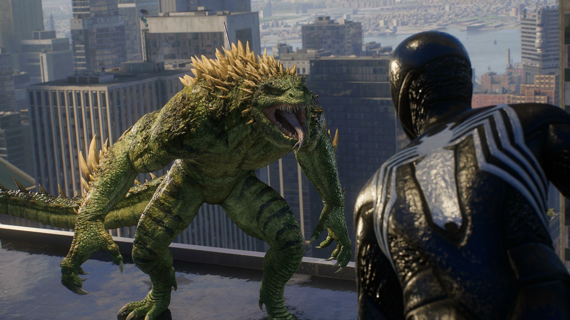 Lizard vs Spider-Man by Spooky98