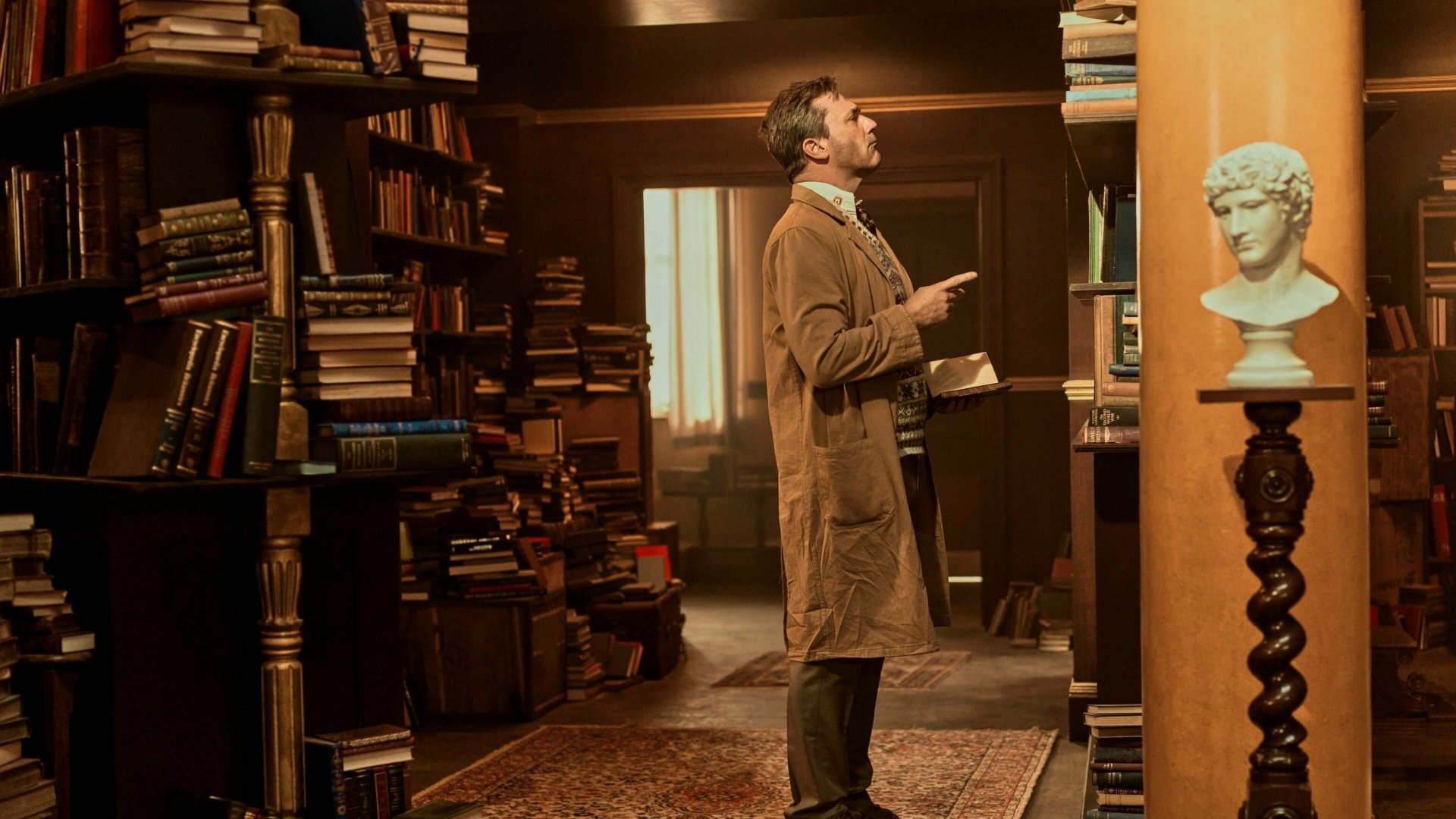 Download Jon Hamm Gabriel (Good Omens) Good Omens TV Show 4k Ultra HD Wallpaper