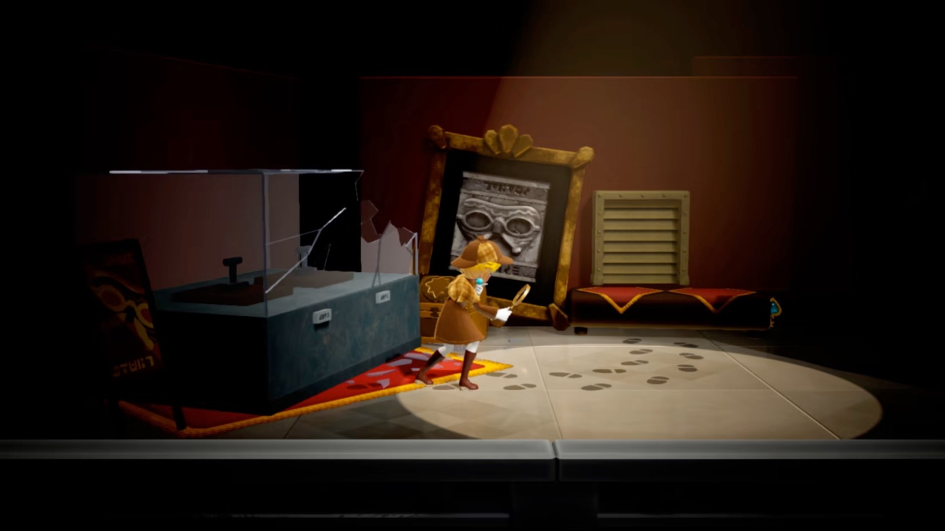 HD desktop wallpaper featuring Princess Peach from 'Princess Peach: Showtime!' video game, showcased on a stage setting.
