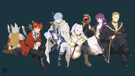 Anime Frieren: Beyond Journey's End HD Desktop Wallpaper | Background Image