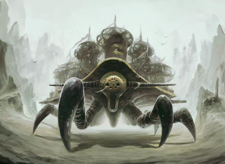 HD wallpaper featuring an artistic depiction of the Acolyte of the Altar character from a video game, set against a mystical backdrop.