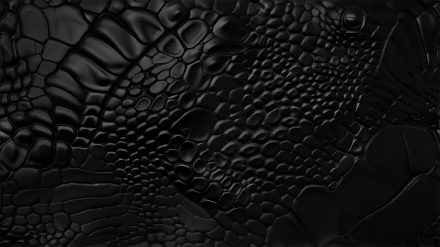 Black abstract scale pattern HD desktop wallpaper background.