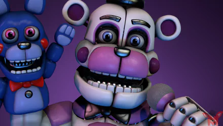 Funtime Freddy (Five Nights at Freddy's) video game Five Nights at Freddy's: Sister Location Five Nights at Freddy's HD Desktop Wallpaper | Background Image