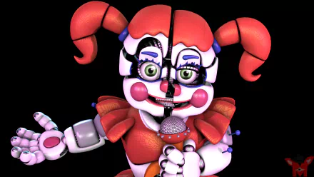 Circus Baby (Five Nights at Freddy's) video game Five Nights at Freddy's: Sister Location Five Nights at Freddy's HD Desktop Wallpaper | Background Image