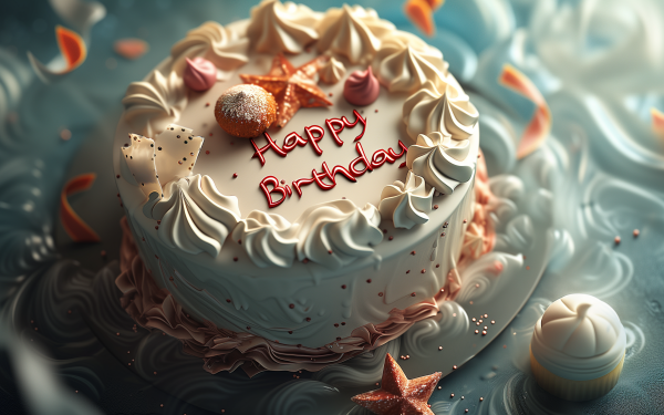 Birthday Cake Happy Birthday HD Wallpaper | Background Image