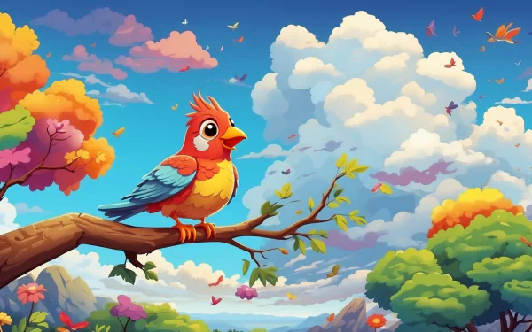  Bird drawing