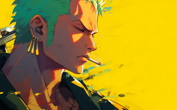 Roronoa Zoro HD Wallpaper - One Piece by dani17k