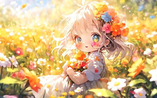 Baby Anime Girl Cute HD Wallpaper | Background Image