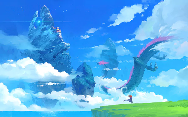 cloud mountain sky digital Stars HD Desktop Wallpaper | Background Image