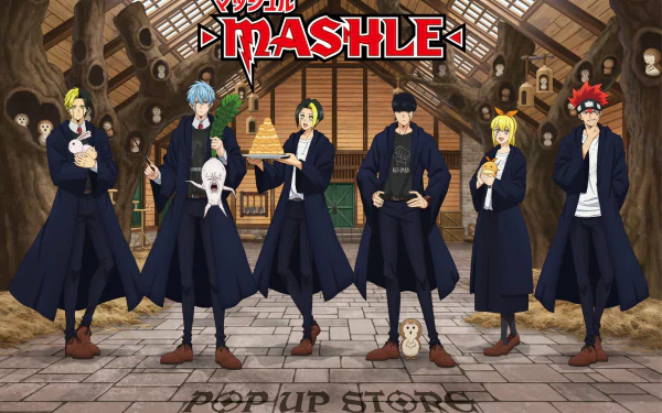 Anime Mashle: Magic and Muscles HD Desktop Wallpaper | Background Image