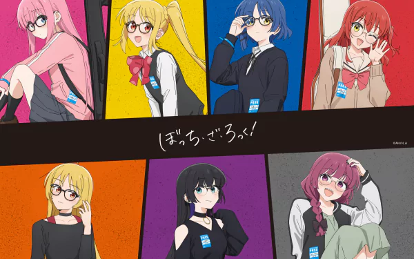 Anime Bocchi the Rock! HD Desktop Wallpaper | Background Image