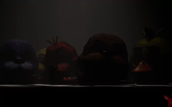 Level one animatronics Five Nights at Freddy's HD Desktop Wallpaper | Background Image