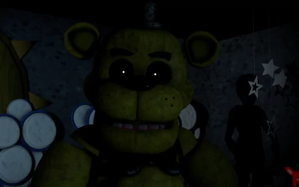 Level one animatronics Five Nights at Freddy's HD Desktop Wallpaper | Background Image