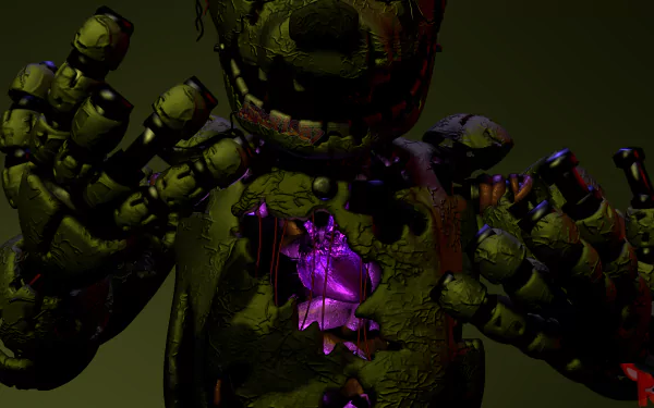 Springtrap (Five Nights at Freddy's) video game Five Nights at Freddy's 3 Five Nights at Freddy's HD Desktop Wallpaper | Background Image