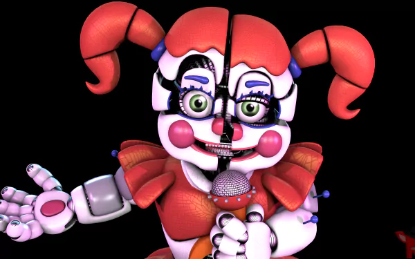 Circus Baby (Five Nights at Freddy's) video game Five Nights at Freddy's: Sister Location Five Nights at Freddy's HD Desktop Wallpaper | Background Image
