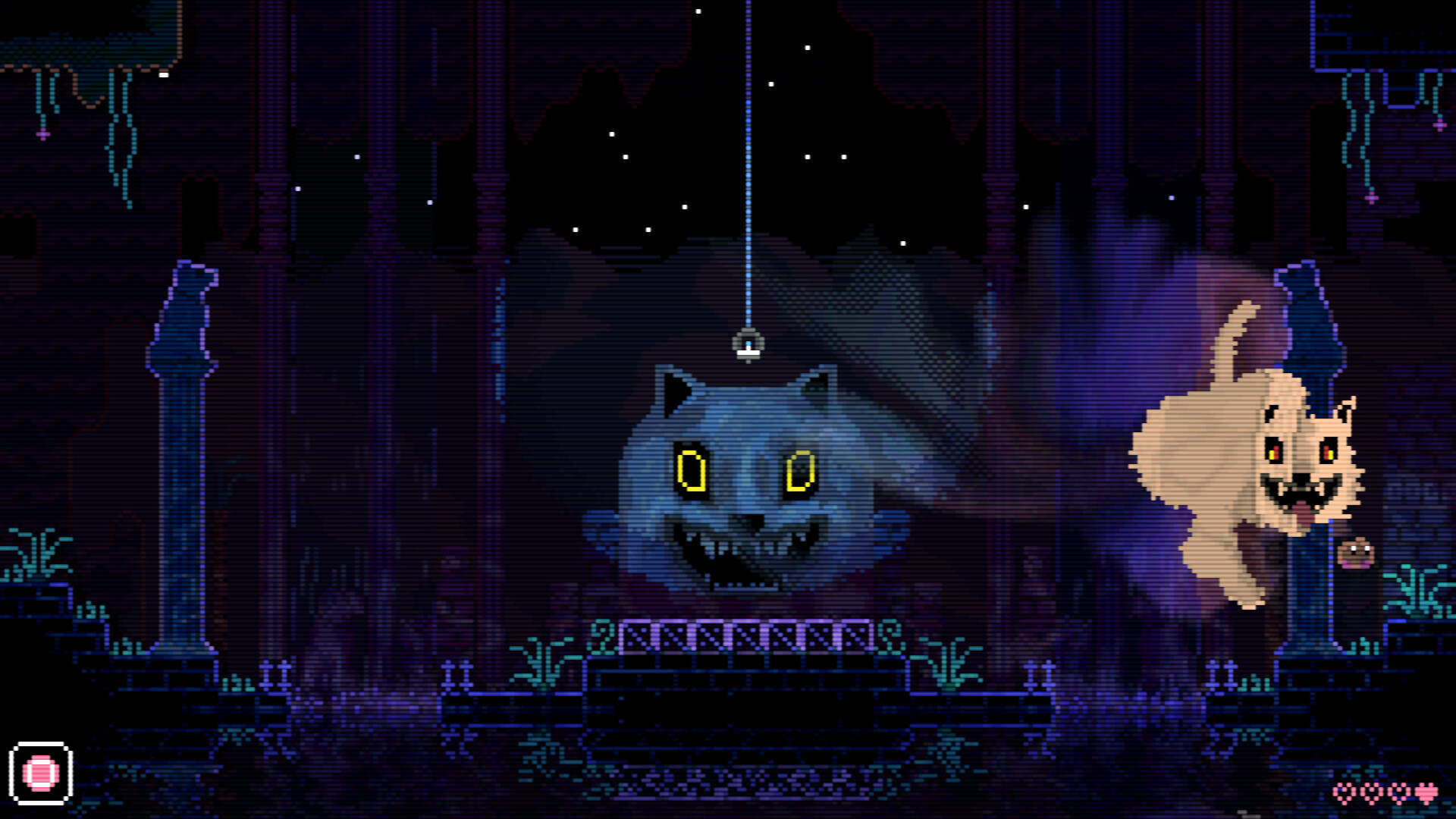 Animal Well: Eerie Night HD Wallpaper