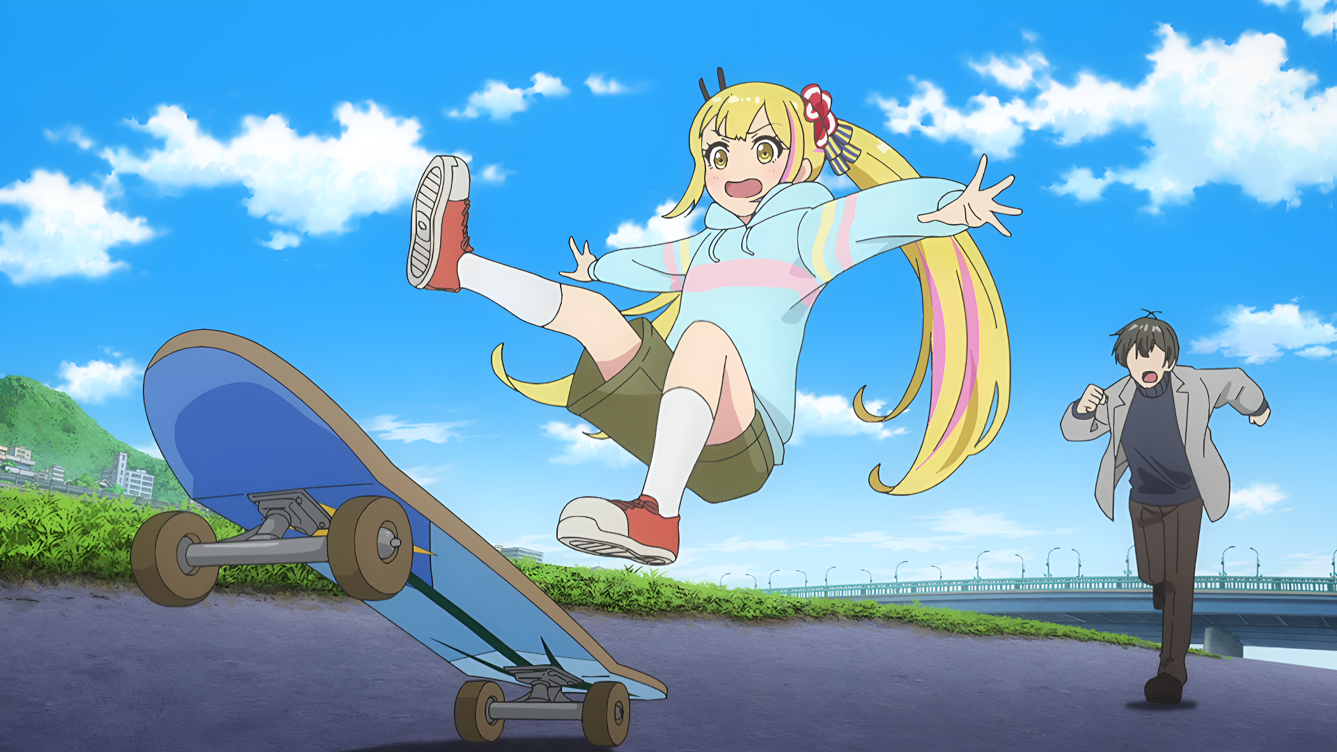 Download Anime A Salad Bowl Of Eccentrics Sousuke Kaburaya Sara Da Odin 4k Ultra HD Wallpaper