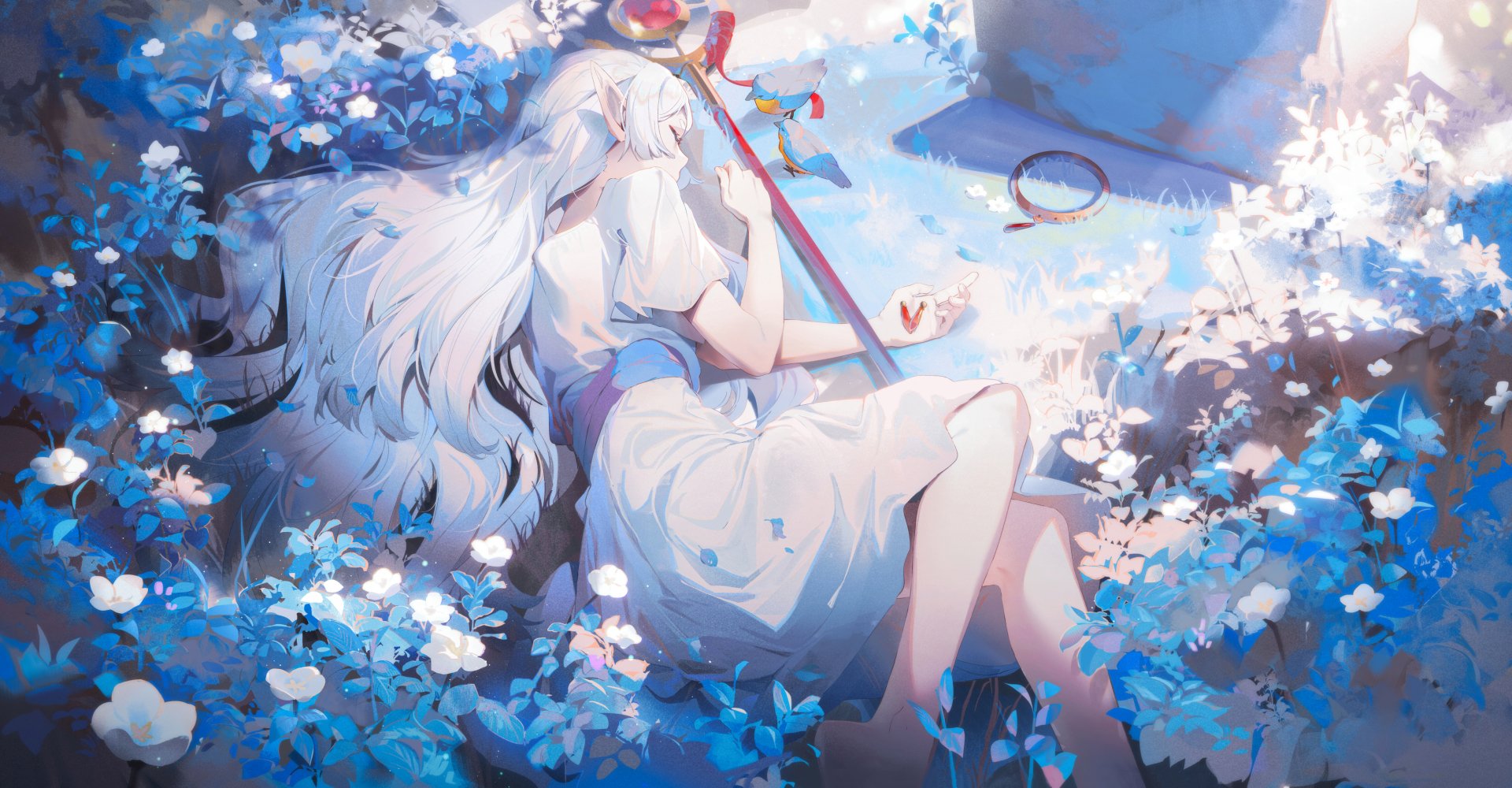 Download Anime Frieren (Frieren: Beyond Journey's End) Frieren: Beyond Journey's End HD Wallpaper