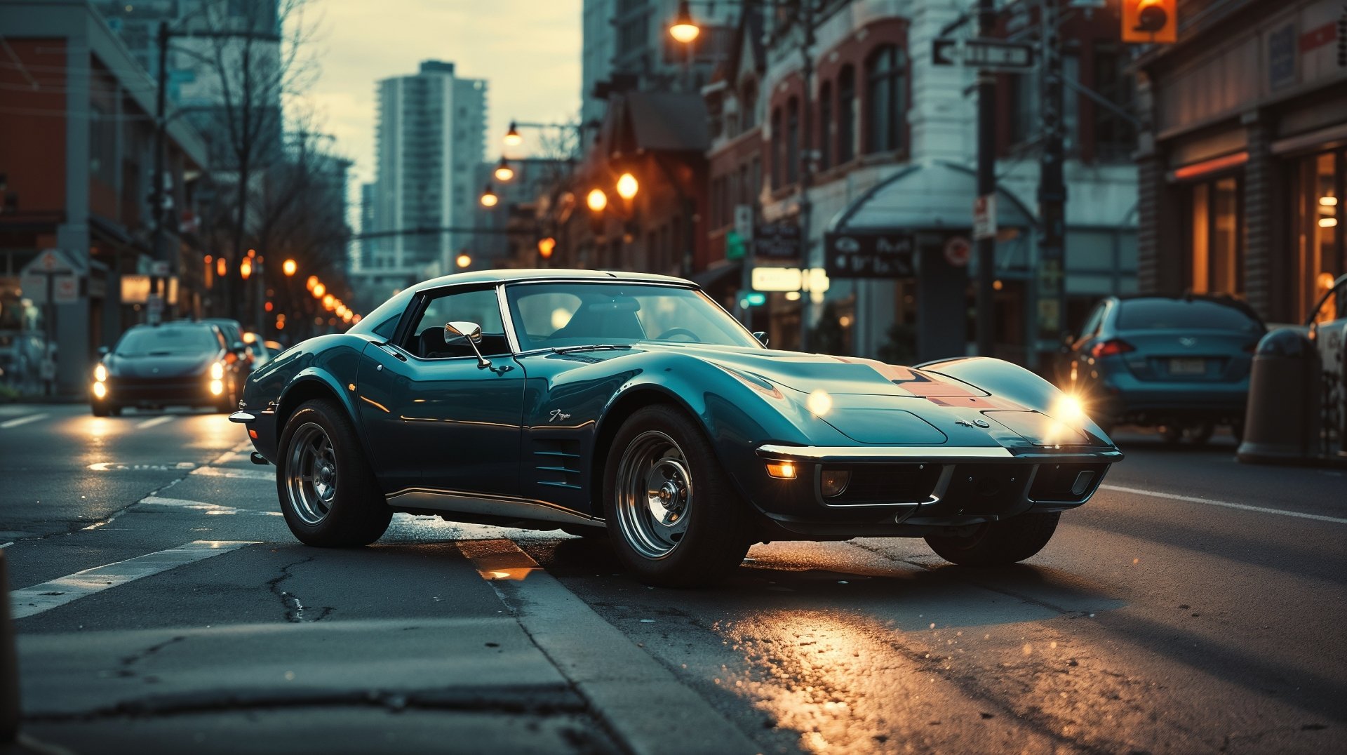 Download Corvette Stingray Chevrolet Corvette HD Wallpaper by michaldunaj