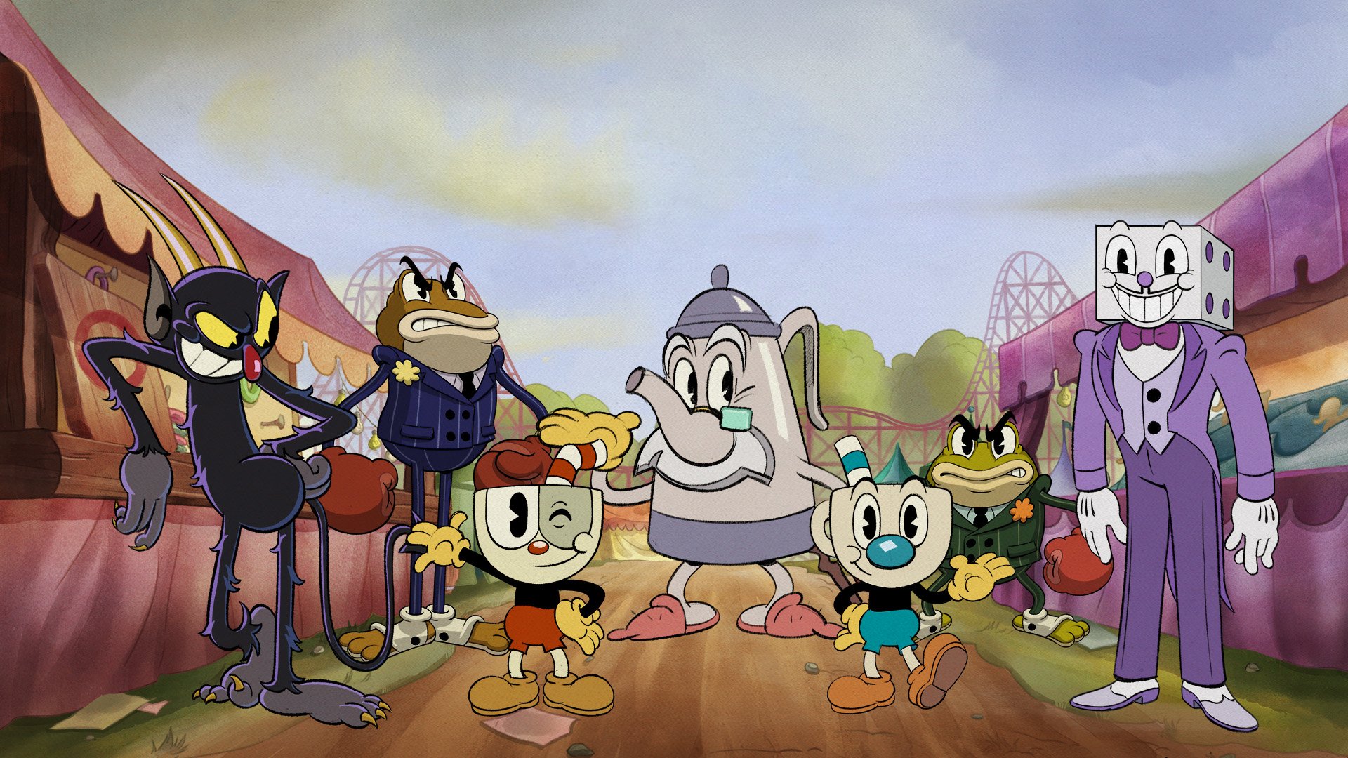 Download The Cuphead Show! HD Wallpaper