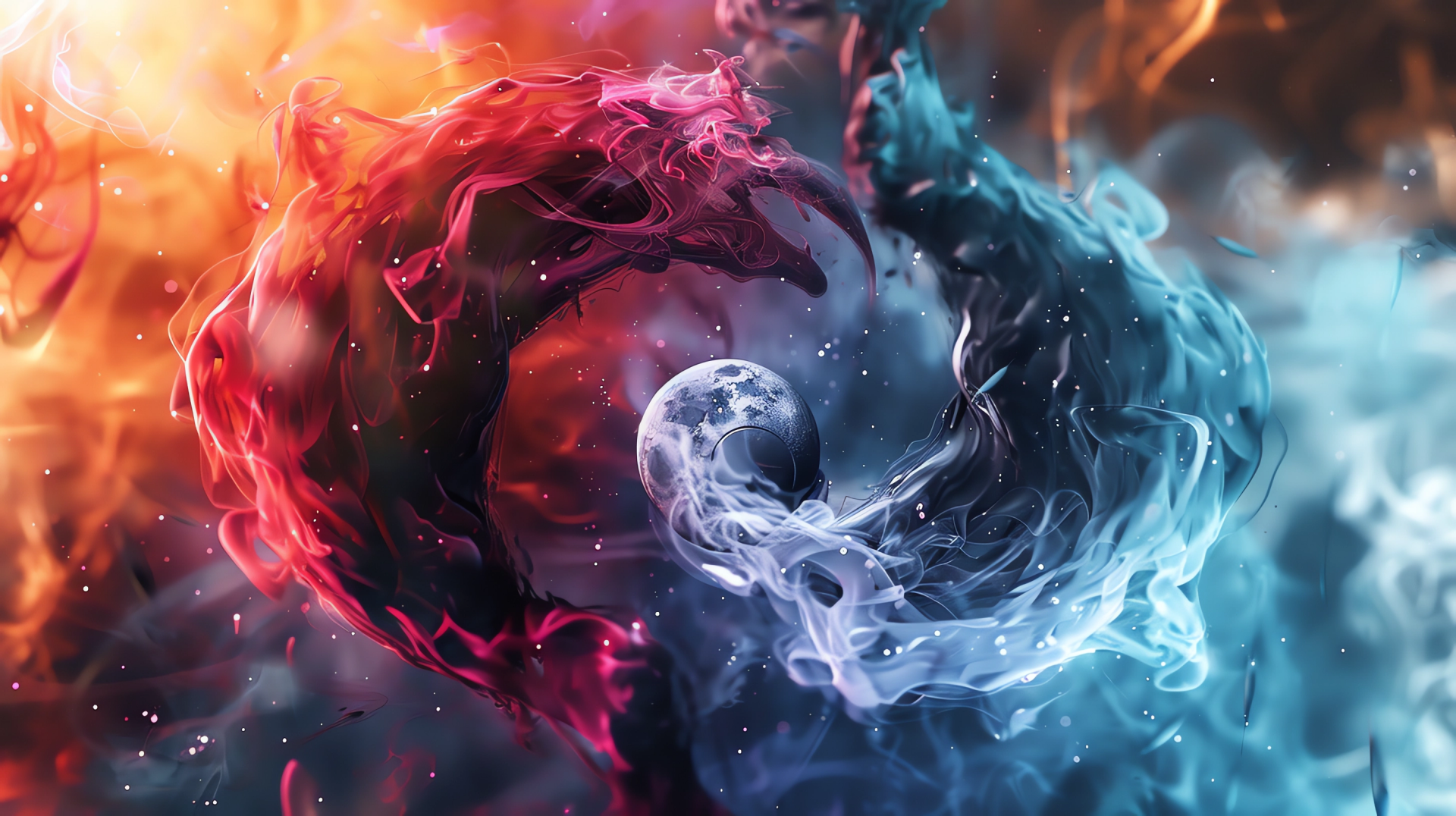 Download Spiritual Abstract HD Wallpaper by michaldunaj