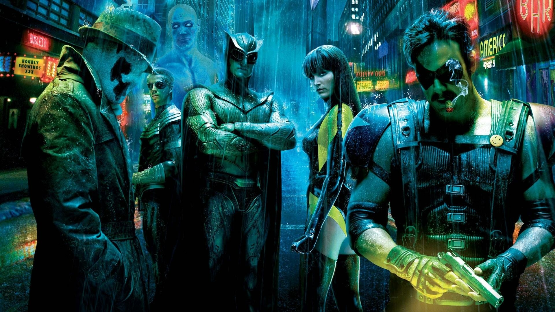 Download Watchmen Comedian Night Owl Rorschach Silk Spectre HD Wallpaper