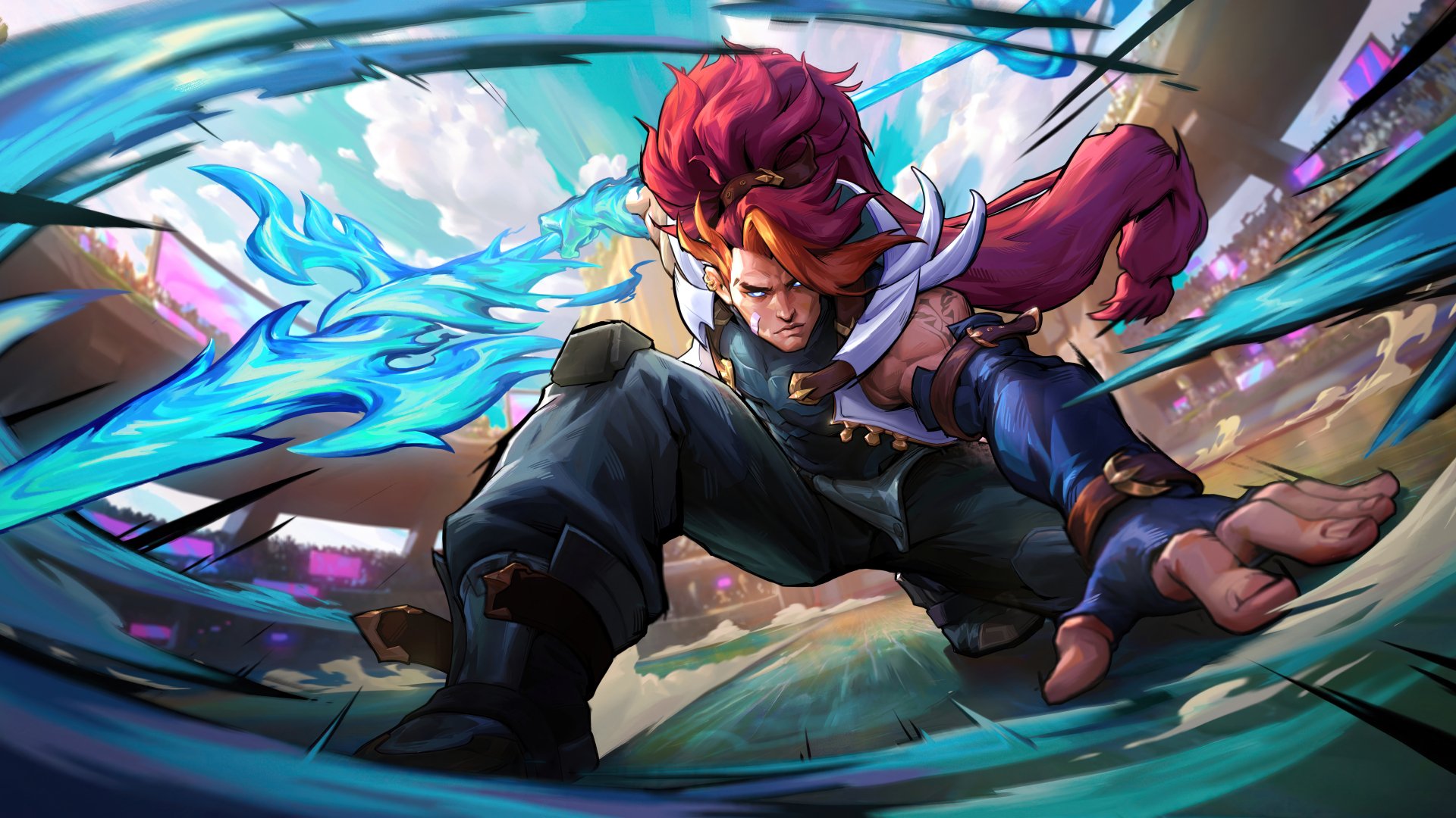 Xin Zhao 8K Ultra HD Wallpaper - League of Legends Showdown