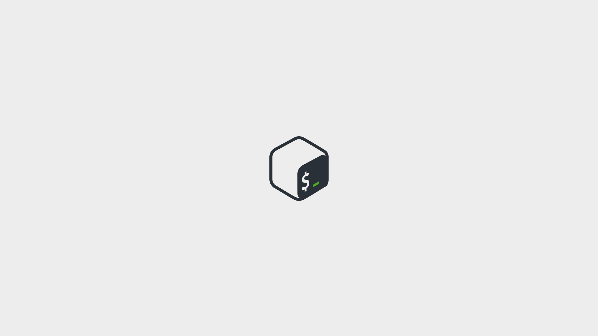 Bash Wallpaper (White) by Shy Weather