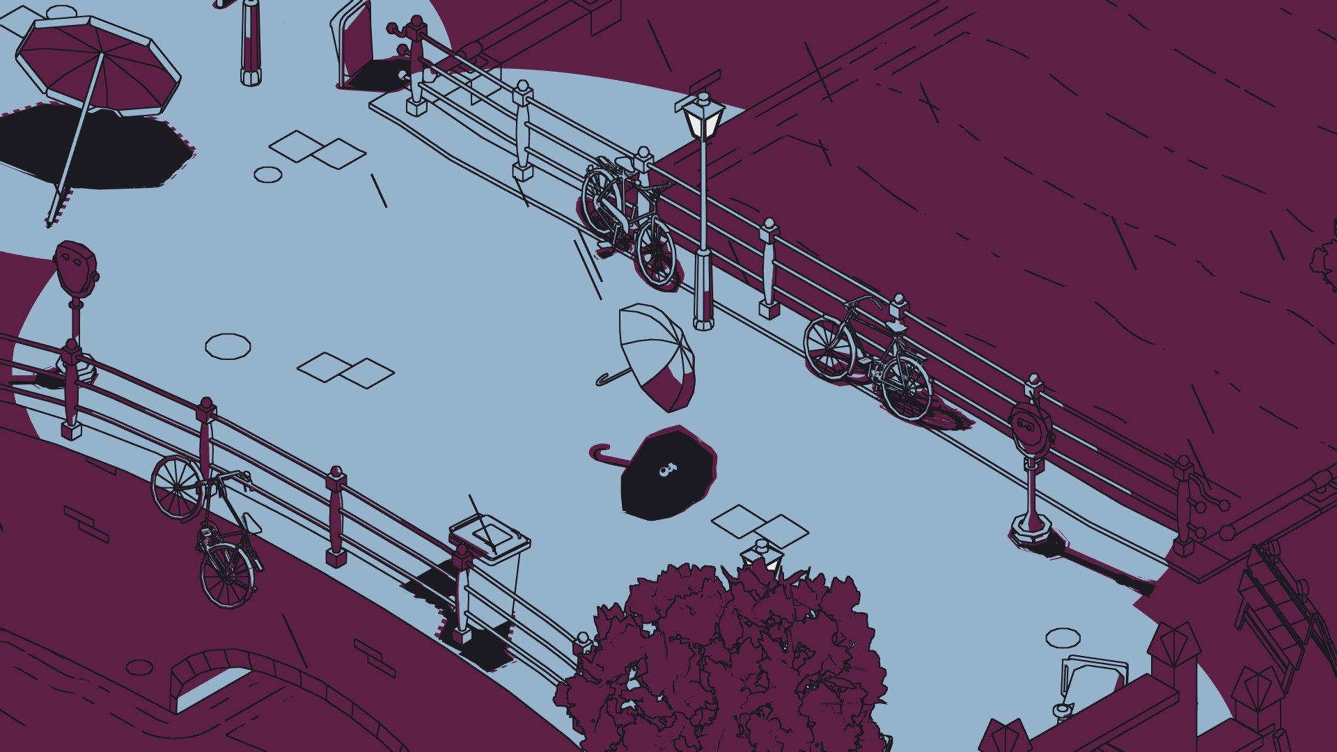 HD desktop wallpaper of the video game SCHiM.