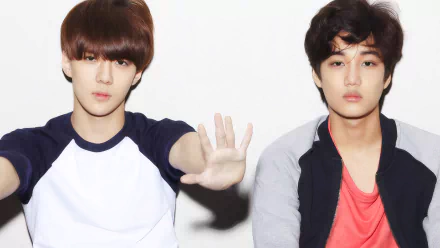  KAI (and SEHUN) [Wallpaper 7] | EXO - MAMA (Photoshoot; 4K UPSCALE)