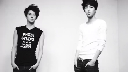  KAI (and LUHAN) [Wallpaper 9] | EXO - MAMA (Photoshoot; 4K UPSCALE)