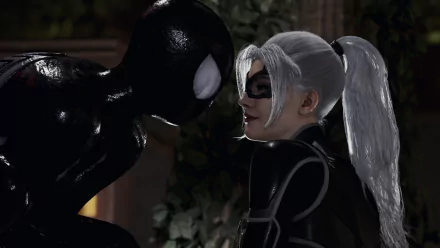  Spiderman and Black Cat