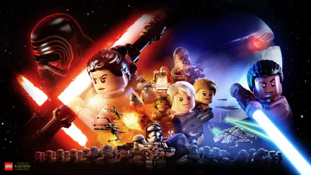 LEGO Star Wars: The Force Awakens HD Desktop Wallpaper | Background Image