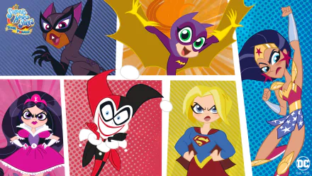 DC Super Hero Girls: Teen Power HD Desktop Wallpaper | Background Image