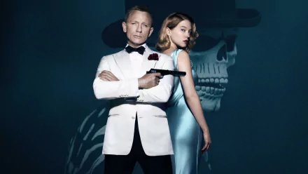007 Daniel Craig Léa Seydoux Spectre (Movie) HD Desktop Wallpaper | Background Image