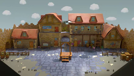 Paper Mario: The Thousand-Year Door (2024) HD Desktop Wallpaper | Background Image