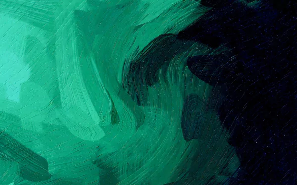  Green Abstract Painting