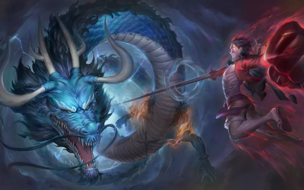  Luffy VS Kaido by Seneka Grafika