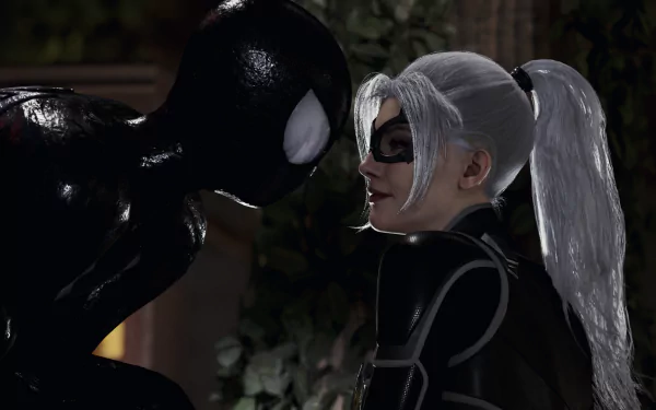  Spiderman and Black Cat