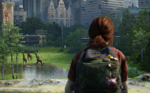  The Last of US Part 1 - Ellie at the Zoo